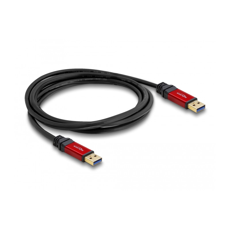 Delock USB 5 Gbps Kabel Typ-A Stecker zu Typ-A Stecker 3 m Metall