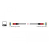 Delock USB 5 Gbps Kabel Typ-A Stecker zu Typ-A Stecker 3 m Metall
