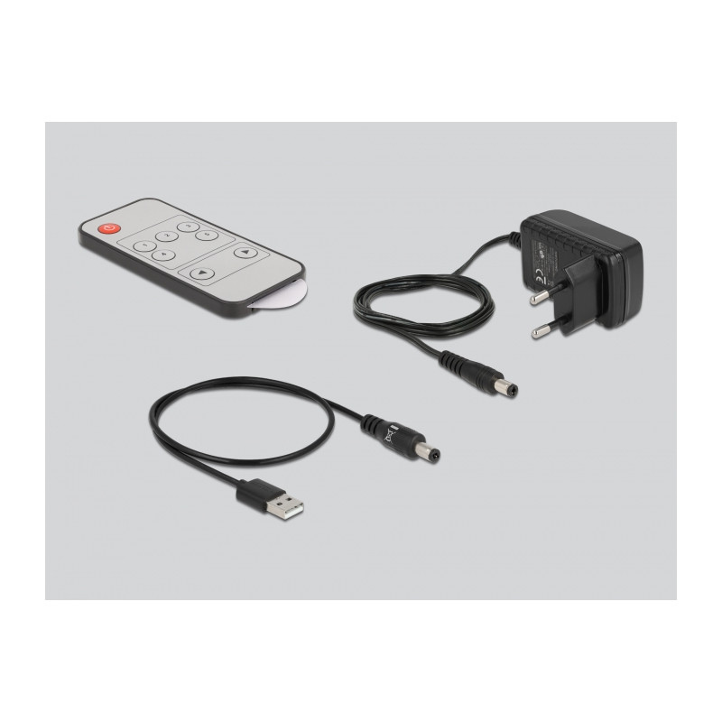 Delock HDMI UHD Switch 5 x HDMI in - 1 x HDMI out 4K