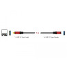 Delock USB 5 Gbps Verlängerungskabel Typ-A Stecker zu USB 5 Gbps Typ-A Buchse 1 m Premium