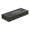 Delock HDMI UHD Switch 5 x HDMI in - 1 x HDMI out 4K
