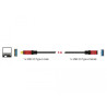 Delock USB 5 Gbps Verlängerungskabel Typ-A Stecker zu USB 5 Gbps Typ-A Buchse 3 m Premium