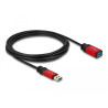 Delock USB 5 Gbps Verlängerungskabel Typ-A Stecker zu USB 5 Gbps Typ-A Buchse 3 m Premium