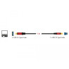 Delock USB 5 Gbps Kabel Typ-A Stecker zu USB 5 Gbps Typ-B Stecker 1 m Premium