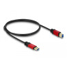 Delock USB 5 Gbps Kabel Typ-A Stecker zu USB 5 Gbps Typ-B Stecker 1 m Premium