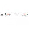 Delock USB 5 Gbps Kabel Typ-A Stecker zu USB 5 Gbps Typ-B Stecker 2 m Premium