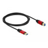 Delock USB 5 Gbps Kabel Typ-A Stecker zu USB 5 Gbps Typ-B Stecker 2 m Premium