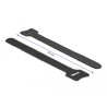Delock Klett-Kabelbinder L 150 mm x B 12 mm 10 Stück schwarz