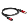Delock USB 5 Gbps Kabel Typ-A Stecker zu USB 5 Gbps Typ Micro-B Stecker 3 m Premium