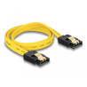 Delock SATA 6 Gb/s Kabel 50 cm gelb