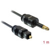 Delock Toslink Kabel Standard Stecker - Toslink mini 3,5 mm Stecker 1 m