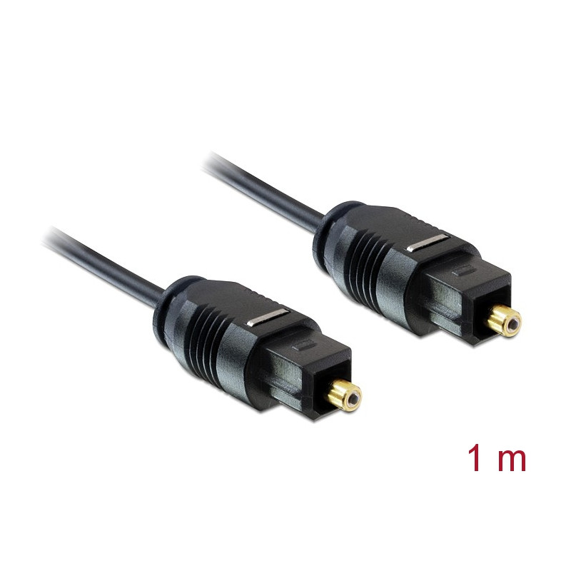 Delock Toslink Kabel Standard Stecker - Stecker 1 m