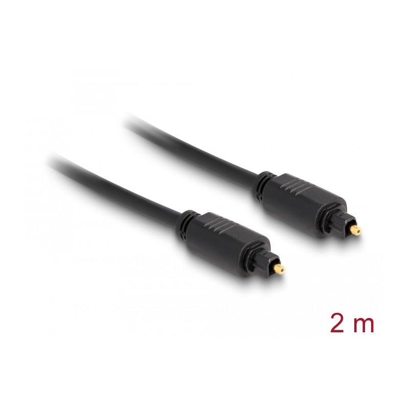 Delock Toslink Kabel Standard Stecker - Stecker 2 m