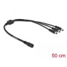 Delock Kabel DC Verteiler 5,5 x 2,1 mm 1 x Buchse zu 3 x Stecker