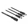Delock Kabel DC Verteiler 5,5 x 2,1 mm 1 x Buchse zu 3 x Stecker