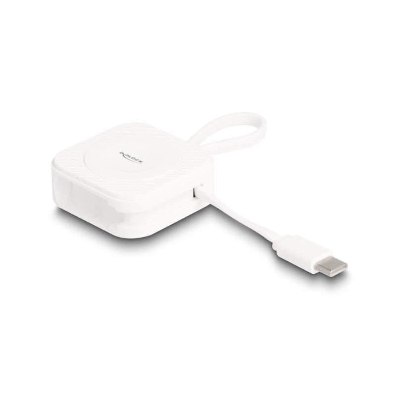 Delock USB Type-C™ Ladepad für Apple Watch weiß magnetisch
