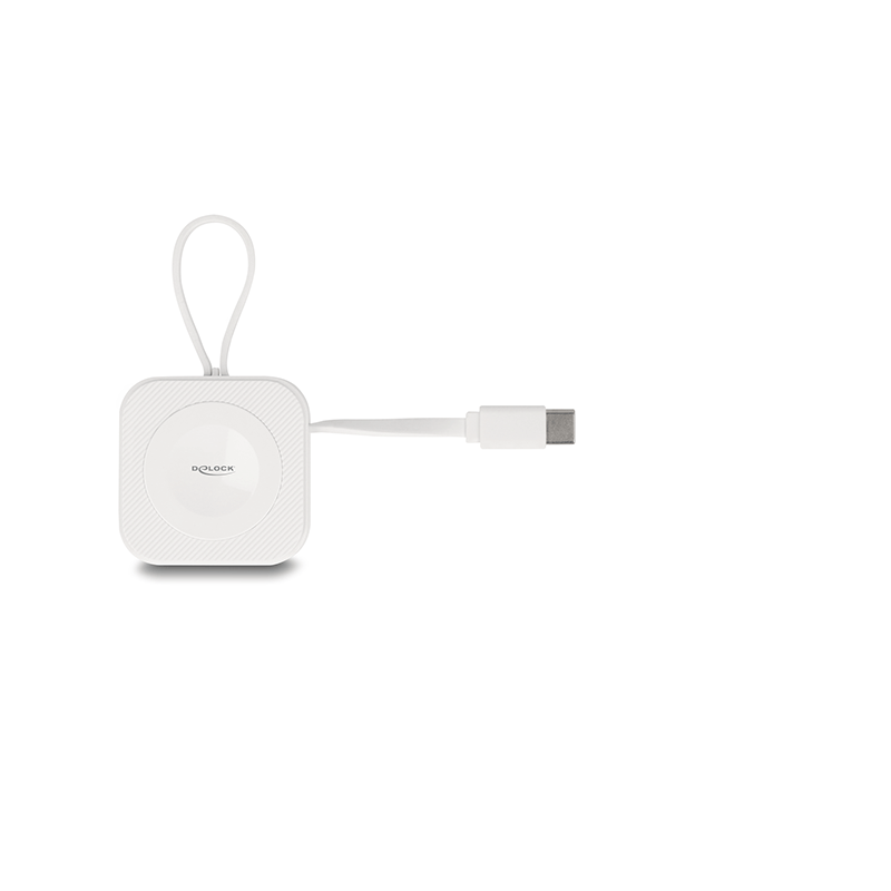 Delock USB Type-C™ Ladepad für Apple Watch weiß magnetisch