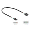Delock Kabel USB 2.0 Pfostenbuchse 2,54 mm 4 Pin zu USB 2.0 Pfostenbuchse 2,54 mm 10 Pin 30 cm