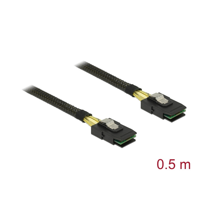 Delock Kabel Mini SAS SFF-8087 - Mini SAS SFF-8087 0,5 m
