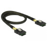 Delock Kabel Mini SAS SFF-8087 - Mini SAS SFF-8087 0,5 m