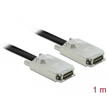 Delock Infiniband CX4 Kabel SFF-8470 zu SFF-8470 1 m