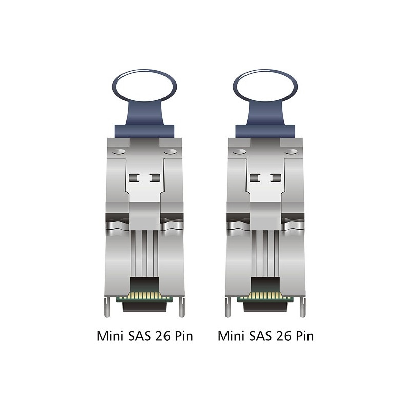 Delock Kabel Mini SAS SFF-8088 - Mini SAS SFF-8088 1 m