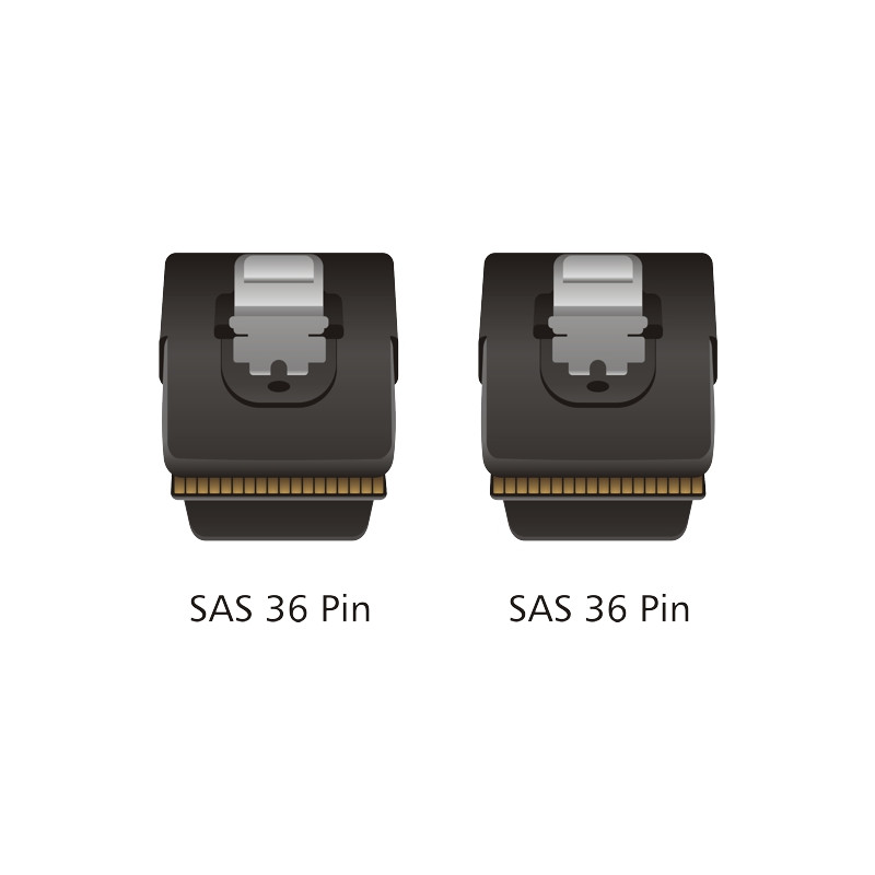 Delock Kabel Mini SAS SFF-8087 - Mini SAS SFF-8087 1 m