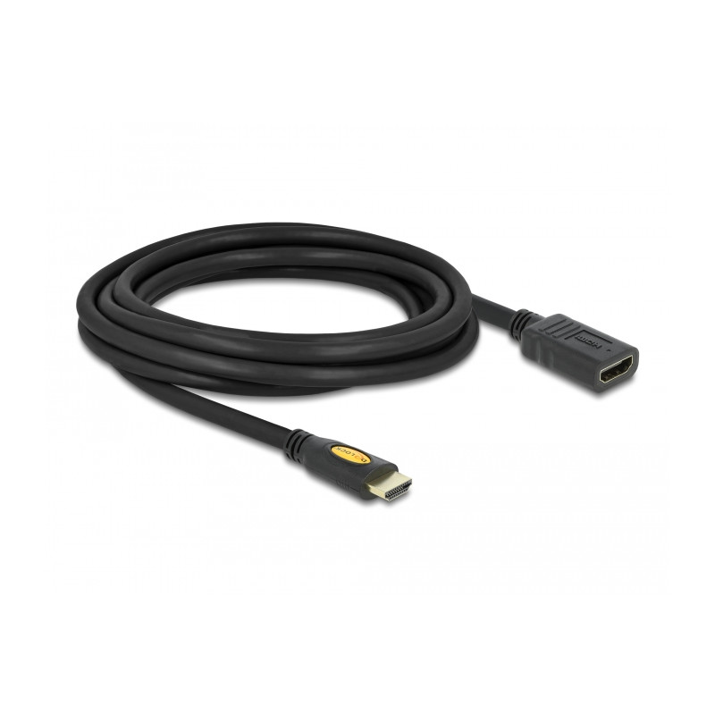 Delock Verlängerungskabel High Speed HDMI mit Ethernet HDMI A Stecker - HDMI A Buchse 3 m