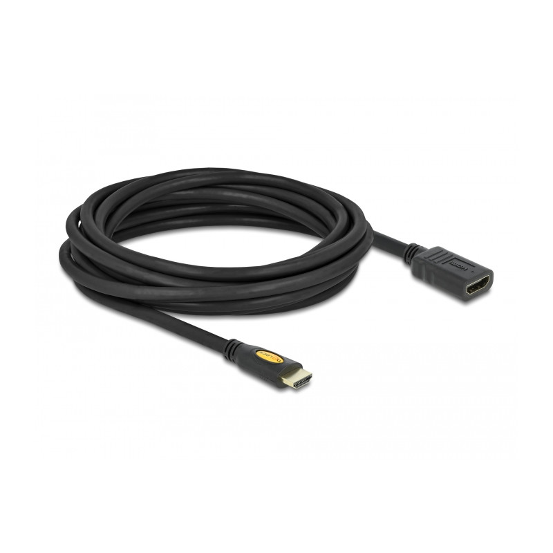 Delock Verlängerungskabel High Speed HDMI mit Ethernet HDMI A Stecker - HDMI A Buchse 5 m