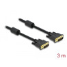 Delock Kabel DVI 24+5 Stecker - DVI 24+5 Stecker 3 m schwarz