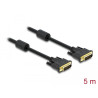 Delock Kabel DVI 24+5 Stecker - DVI 24+5 Stecker 5 m schwarz