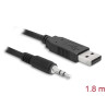 Delock Konverter USB 2.0 Stecker - TTL 3,5 mm Klinke 1,8 m (3,3 V)