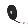 Delock Klettband auf Rolle L 10 m x B 13 mm schwarz