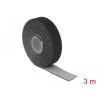 Delock Klettband auf Rolle L 3 m x B 20 mm schwarz