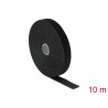 Delock Klettband auf Rolle L 10 m x B 20 mm schwarz
