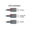 Delock USB zu Micro USB Daten- und Ladekabel mit LED Anzeige