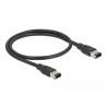 Delock Kabel FireWire 6 Pin Stecker - 6 Pin Stecker 0,5 m