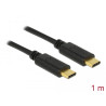 Delock USB 2.0 Kabel Type-C zu Type-C 1 m PD 5 A E-Marker