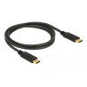 Delock USB 2.0 Kabel Type-C zu Type-C 1 m PD 5 A E-Marker