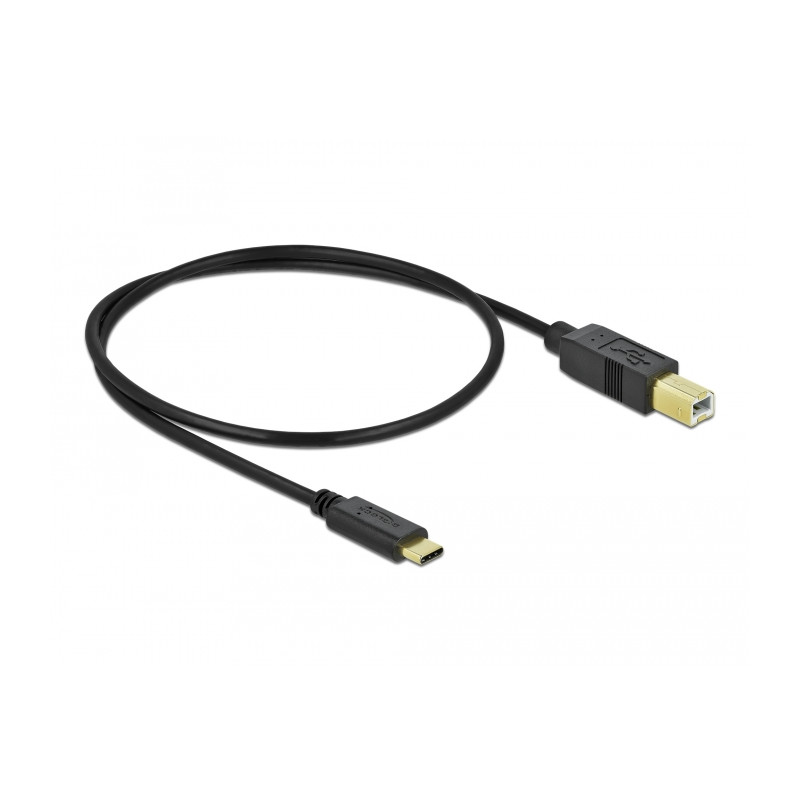 Delock USB 2.0 Kabel Type-C zu Typ-B 0,5 m