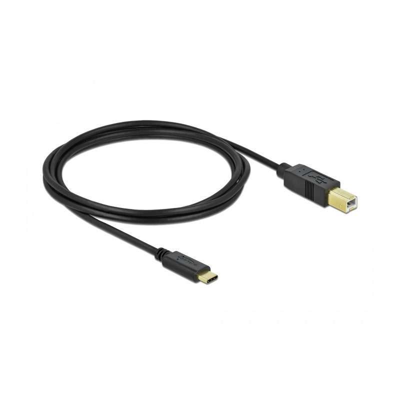 Delock USB 2.0 Kabel Type-C zu Typ-B 2 m
