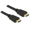 Delock Kabel High Speed HDMI mit Ethernet – HDMI A Stecker - HDMI A Stecker 4K 25 cm