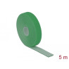 Delock Klettband auf Rolle L 5 m x B 20 mm grün