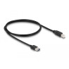 Delock Kabel EASY-USB 2.0 Typ-A Stecker - USB 2.0 Typ-B Stecker 1 m schwarz
