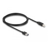 Delock Kabel EASY-USB 2.0 Typ-A Stecker - USB 2.0 Typ-B Stecker 2 m schwarz