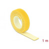 Delock Klettband auf Rolle L 1 m x B 13 mm gelb