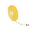 Delock Klettband auf Rolle L 5 m x B 13 mm gelb