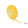 Delock Klettband auf Rolle L 3 m x B 20 mm gelb