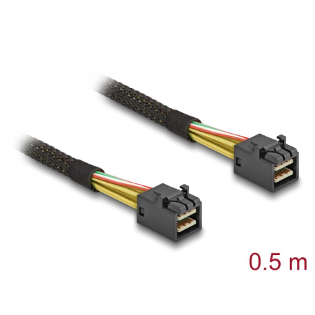 Delock Kabel Mini SAS HD SFF-8643 - Mini SAS HD SFF-8643 0,5 m
