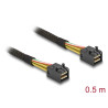 Delock Kabel Mini SAS HD SFF-8643 - Mini SAS HD SFF-8643 0,5 m